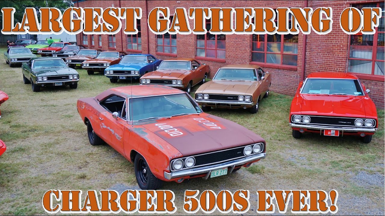 Крупнейшее в истории собрание Charger 500