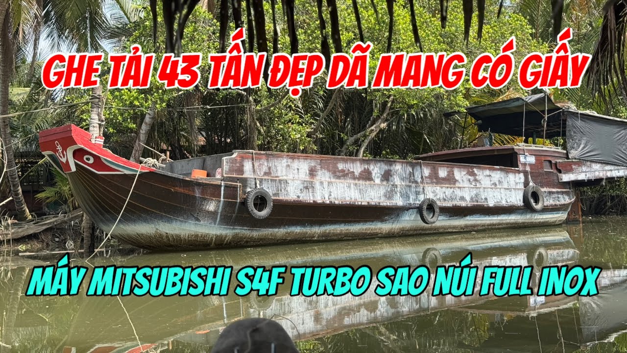 (Đã)Bán Ghe 43 Tấn Siêu Vip Máy S4F Mitsubishi Turbo Sao Núi 100% Chỉ 0923,5555,97 Tâm| Tâm Vlog