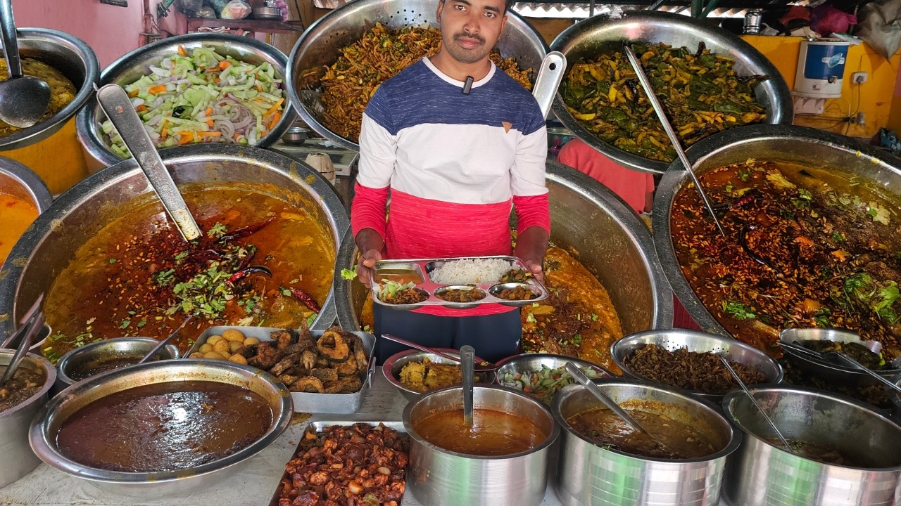 BEST Unlimited Thali in Bhubaneswar UNBELIEVABLE Price Start Rs.60/- | Indian Street Food