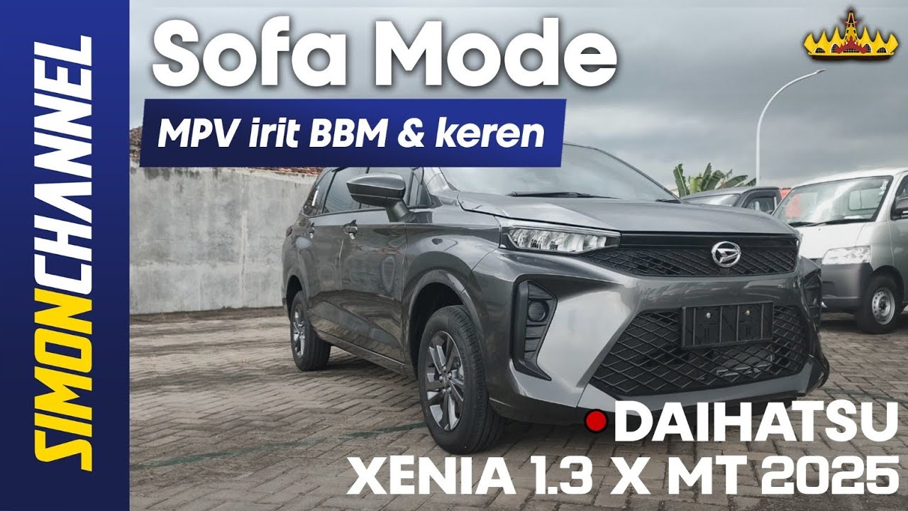 DAIHATSU ALL NEW XENIA 1.3 X MT [W100RG] 2025 - REVIEW INDONESIA