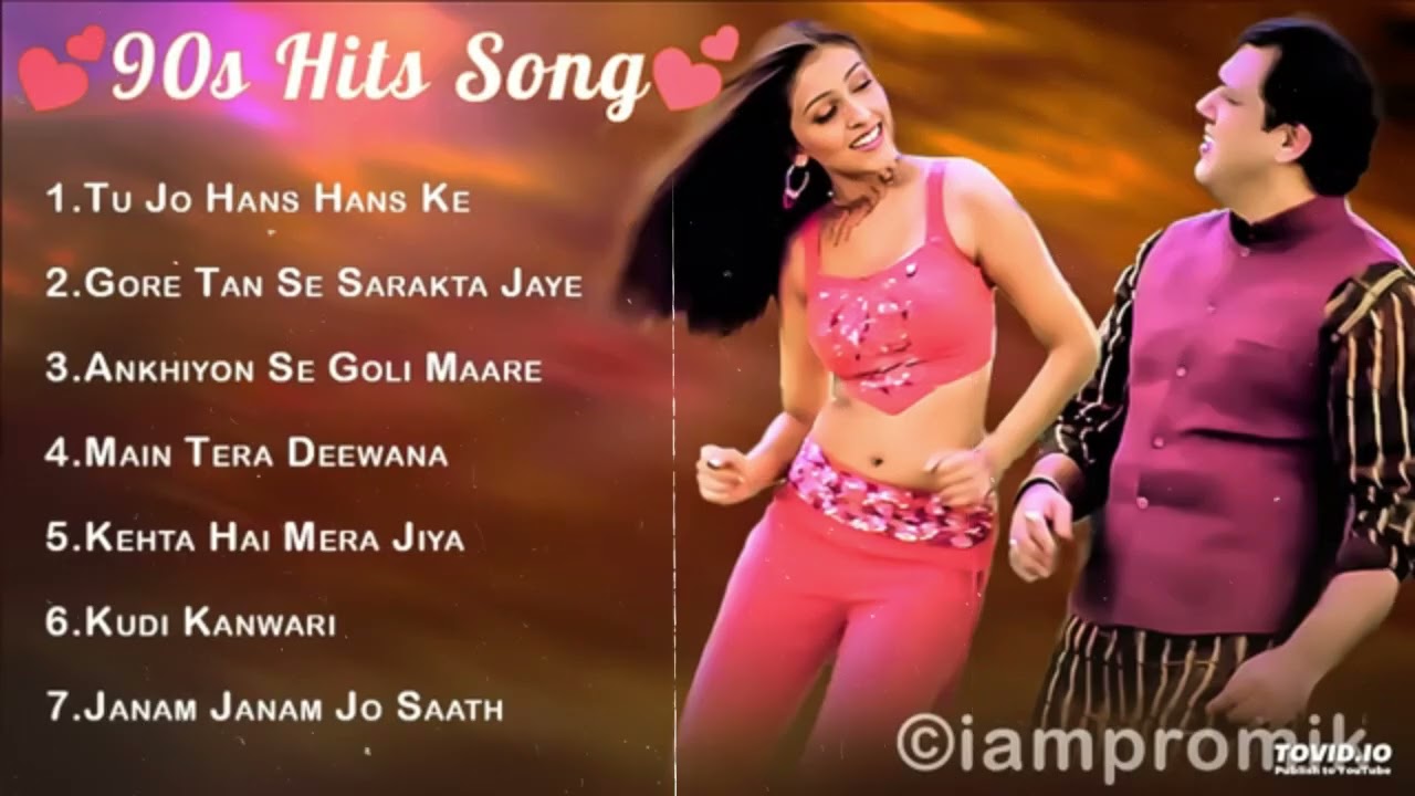 90’S Love Hindi Songs🌺🌺90’S Hit Songs 💘 Udit Narayan, Alka Yagnik, Kumar Sanu, Lata Mangeshkar