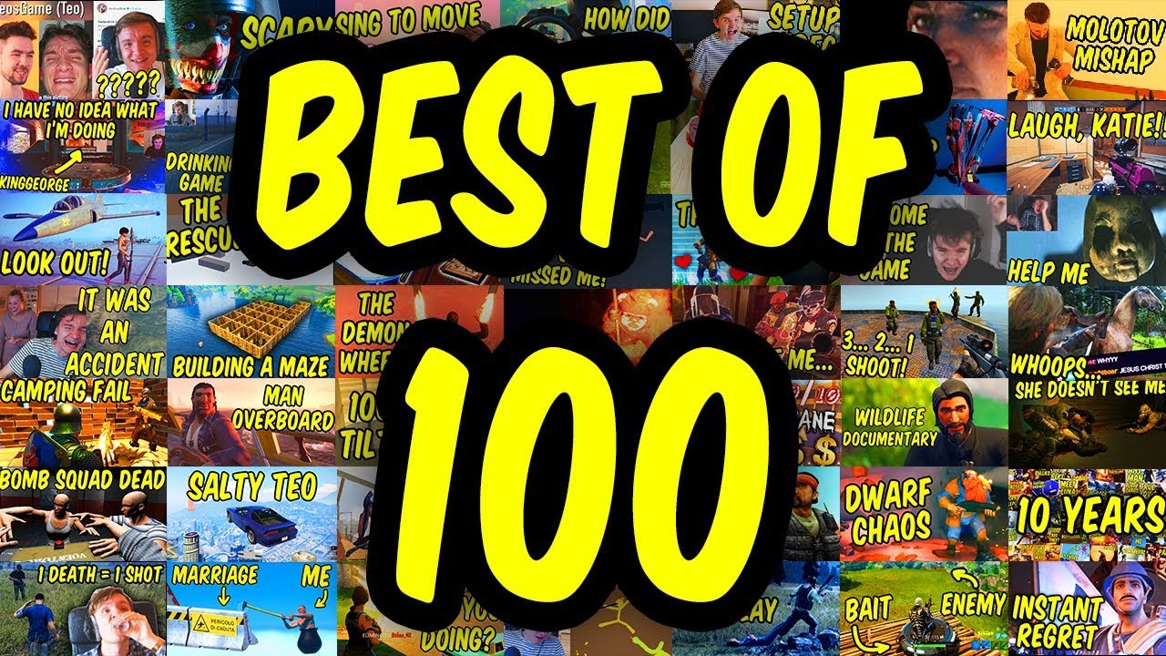 FUNNIEST MOMENTS of 100 videos - 1300th video special!