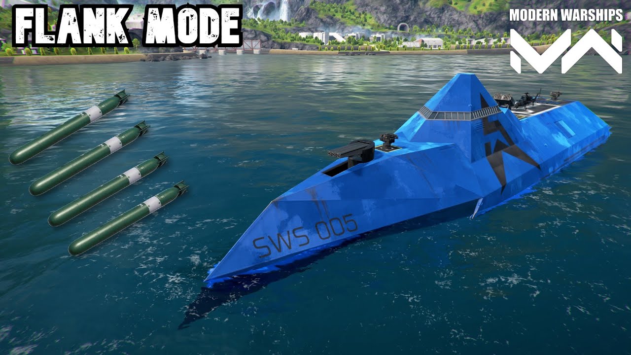 FS SwordShip Gameplay | Flanker Mode + Torpedo SPEK BALAP | Modern Warships