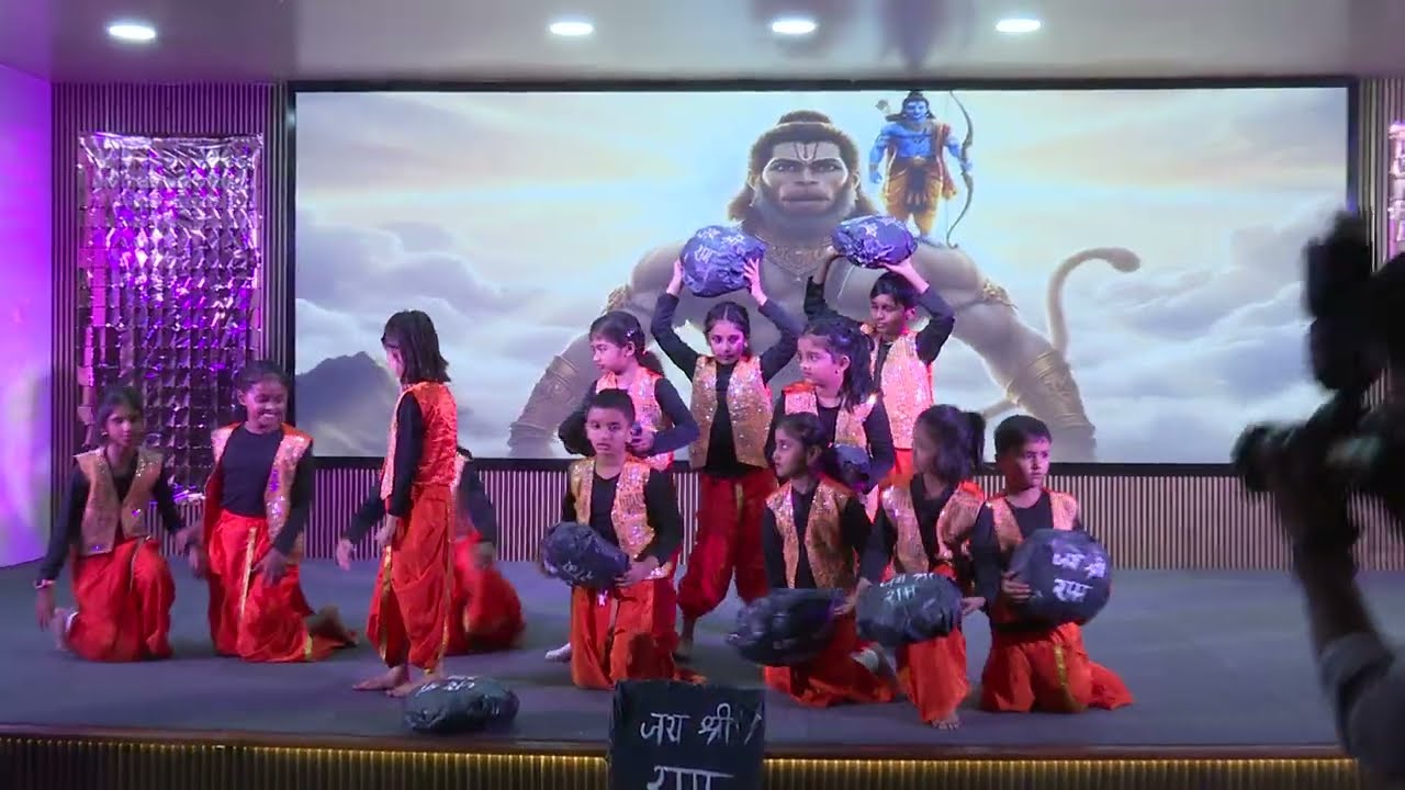 Hanuman Theme Dance | Pump it up dance studio | Hiren Chauhan #hanuman #dance 