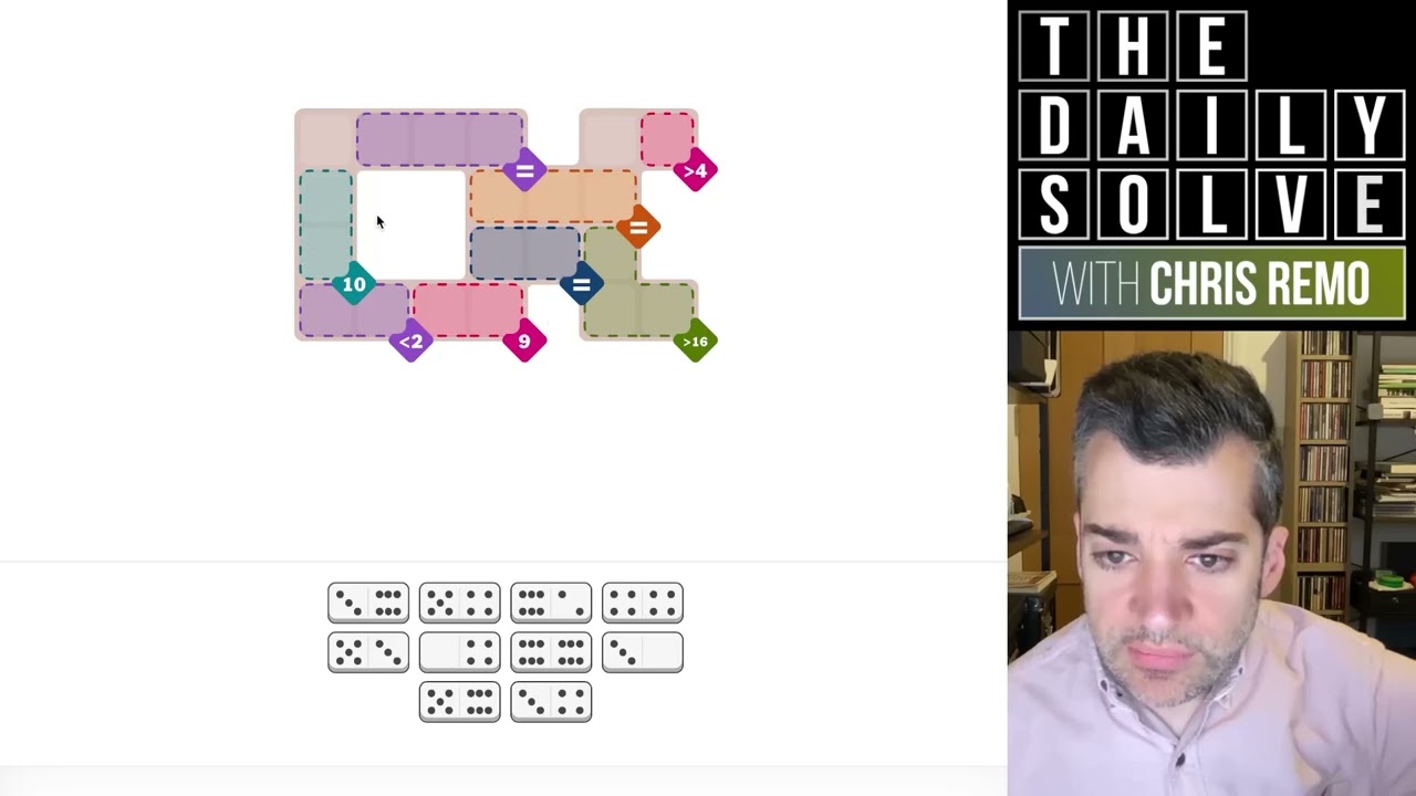 Pips - NYT Domino Puzzle Game - 22 January 2026