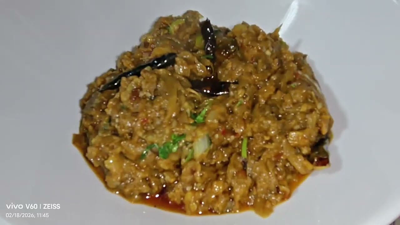 Baingan ka Bharta recipe ☺️💜 / Begun bhorta#food #video #indianfood #trending #cooking #recipe #like