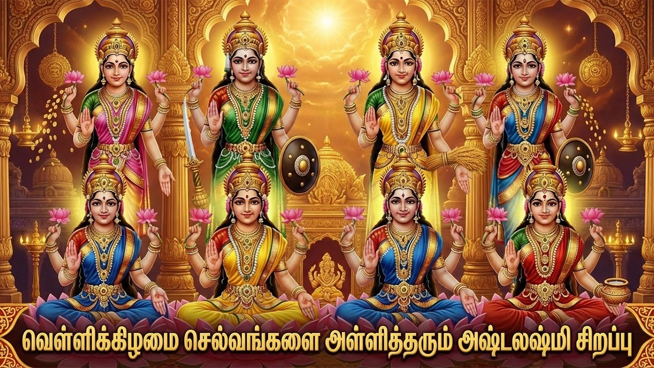 Friday Special Ashtalakshmi Tamil Devotional Songs | Powerful Ashtalakshmi Bakthi Padalgal