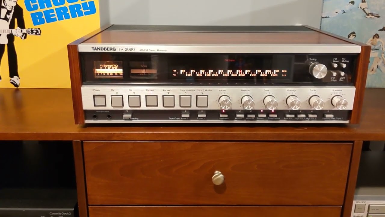 Tandberg TR 2080 Vintage Stereo Receiver: Norwegian MONSTER