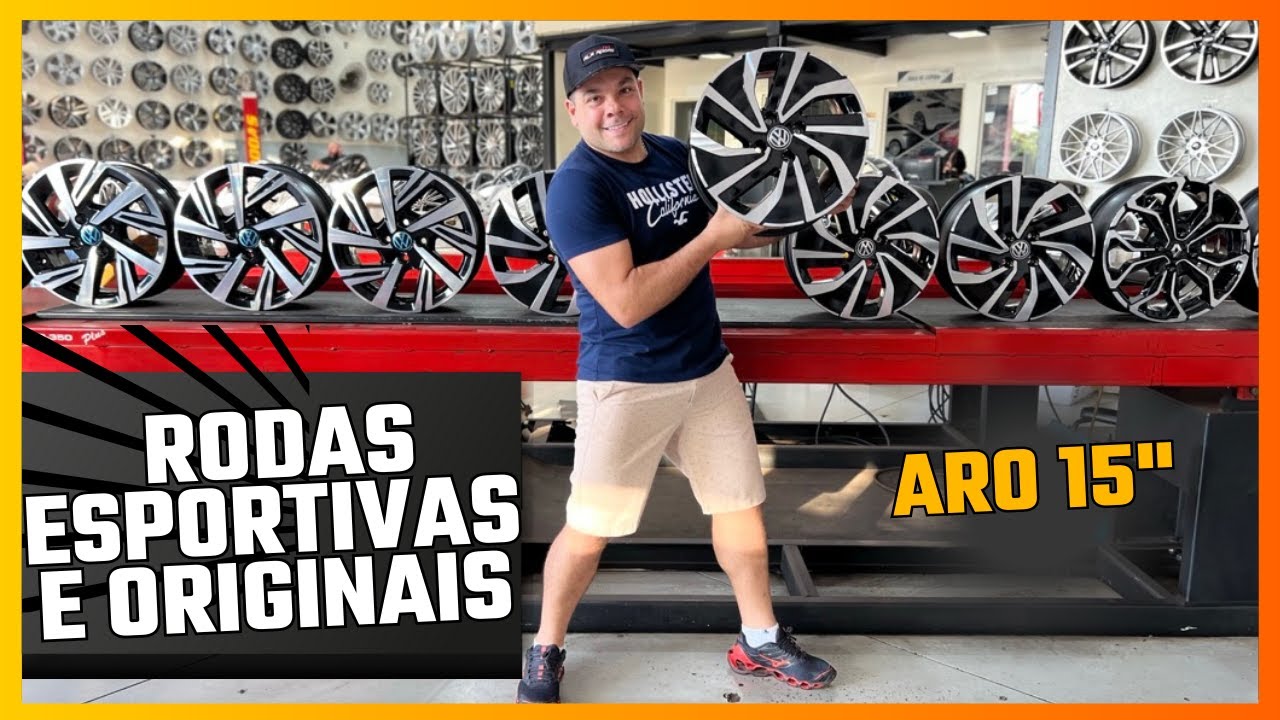 NOVOS MODELOS DE RODAS ARO 15 - ALA RODAS