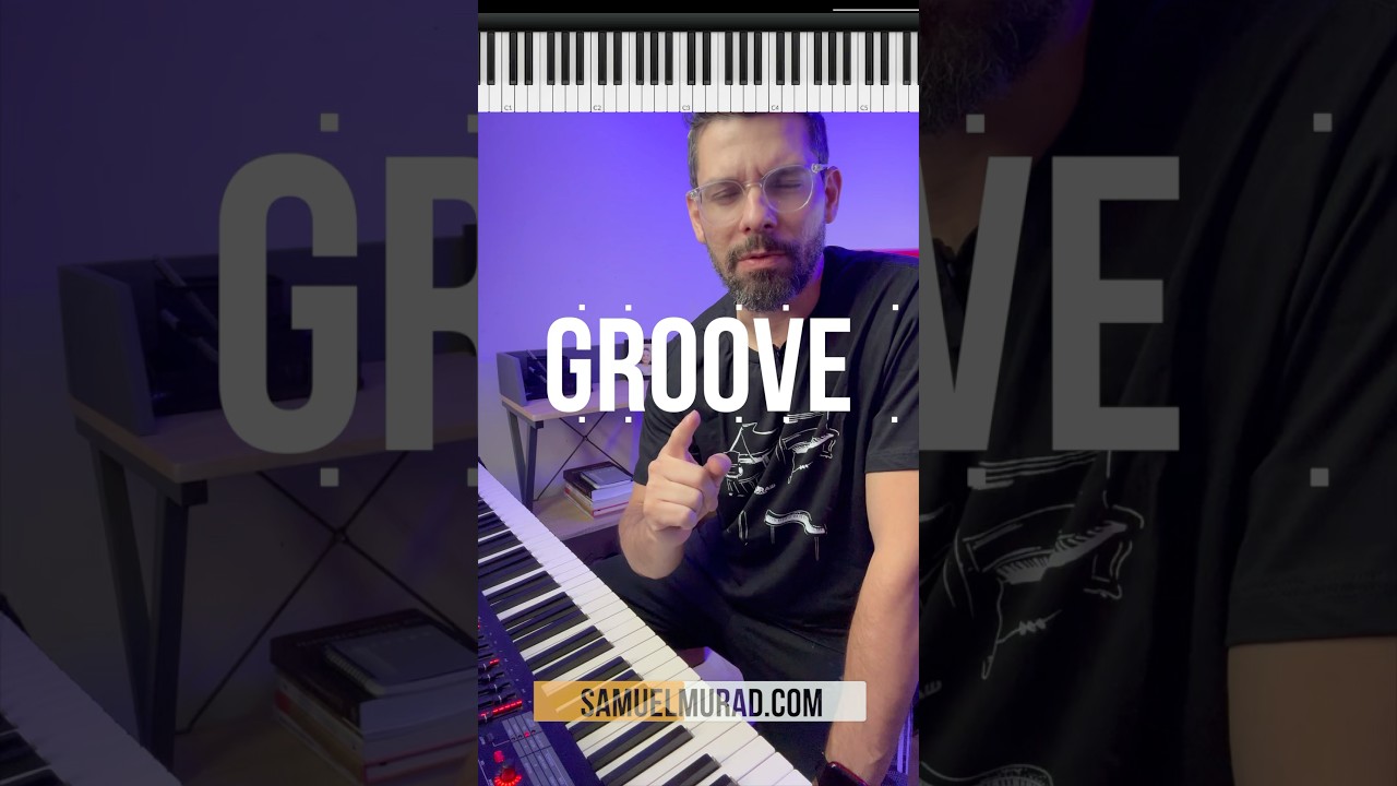 Como fazer GROOVE no teclado #jazzpiano #groove #pianosolo #auladeteclado #groove #piano