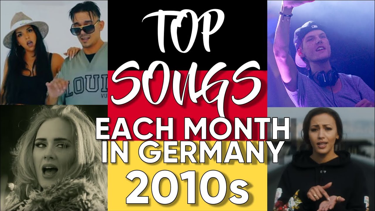 🇩🇪 Most Popular Song Each Month | 2010s in Germany