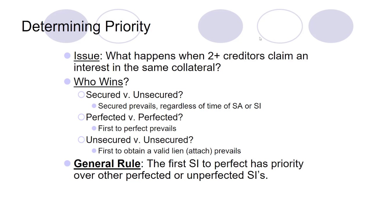 Bankruptcy & Creditor's Rights Overview