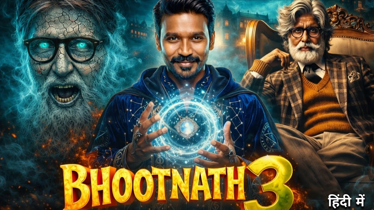 Bhoothnath 3 | Amitabh Bachchan, Dhanush, Juhi Chawla | Latest Bollywood Comedy & Horror Movie 2026