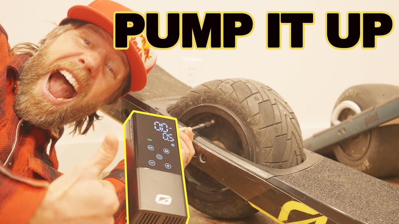 ONEWHEEL TIRE PSI 101: How to get the precise inflation!