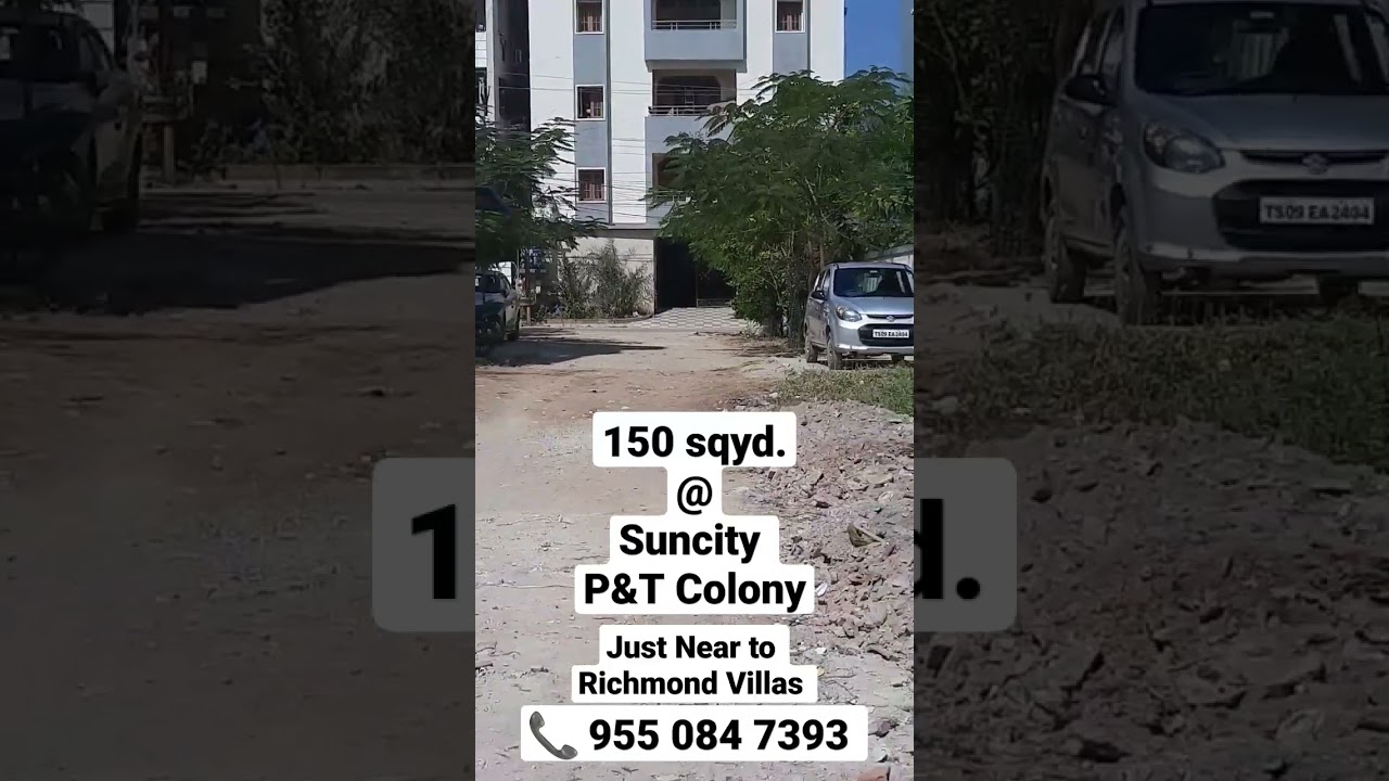 150 sqyd @ Suncity Just Near to Richmond Villas Price: ₹60.000/- per sqyd 📞 955 084 7393