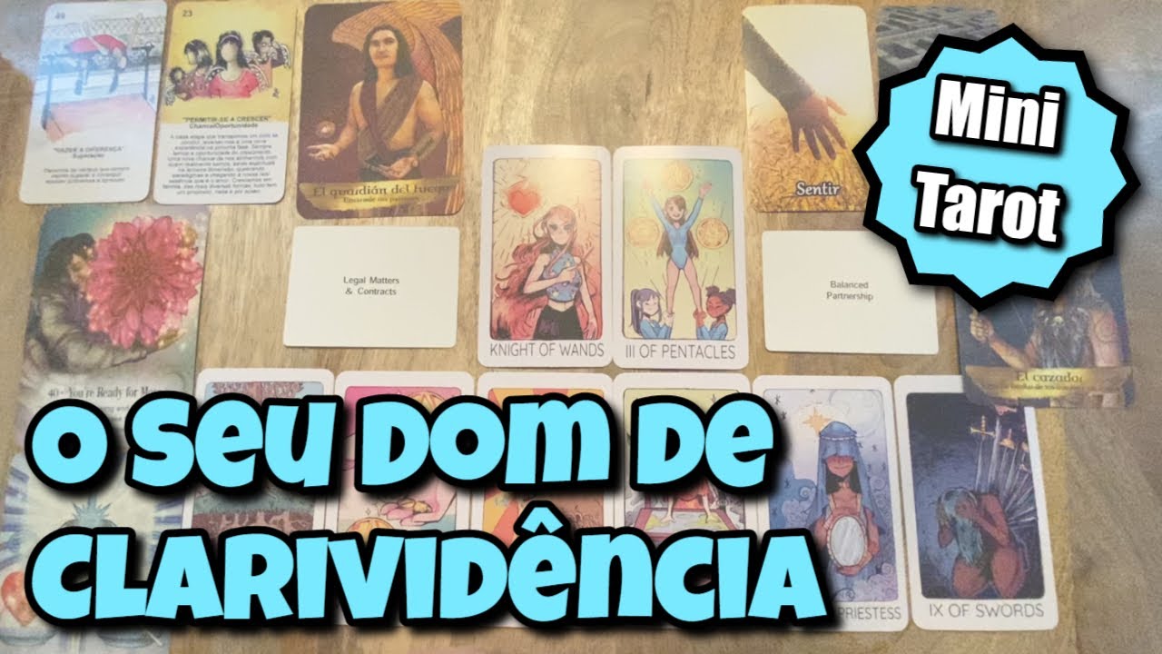 O Seu Dom de Clarividência 💗 Mini Tarot Oráculos