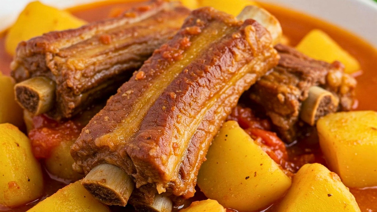 Patatas con Costillas | Receta Original