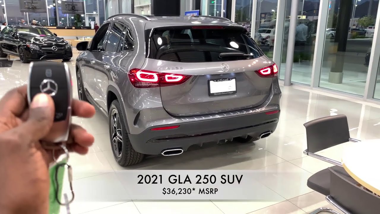 2021 GLA 250 4MATIC SUV MBUX Infotainment Review