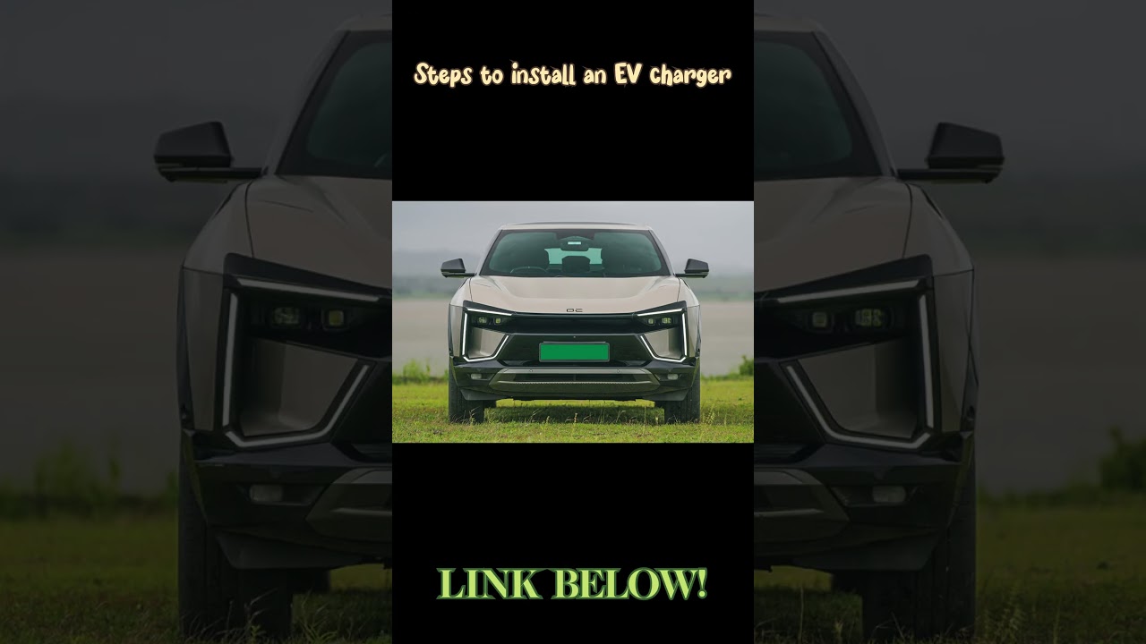 5 Steps to Install an EV Charger || Link in Description! 
