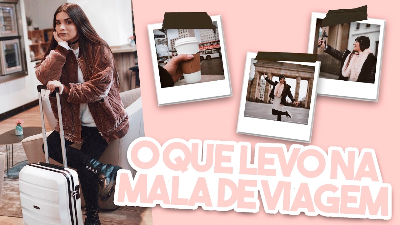O QUE LEVO NA MALA DE VIAGEM! | Catarina Filipe