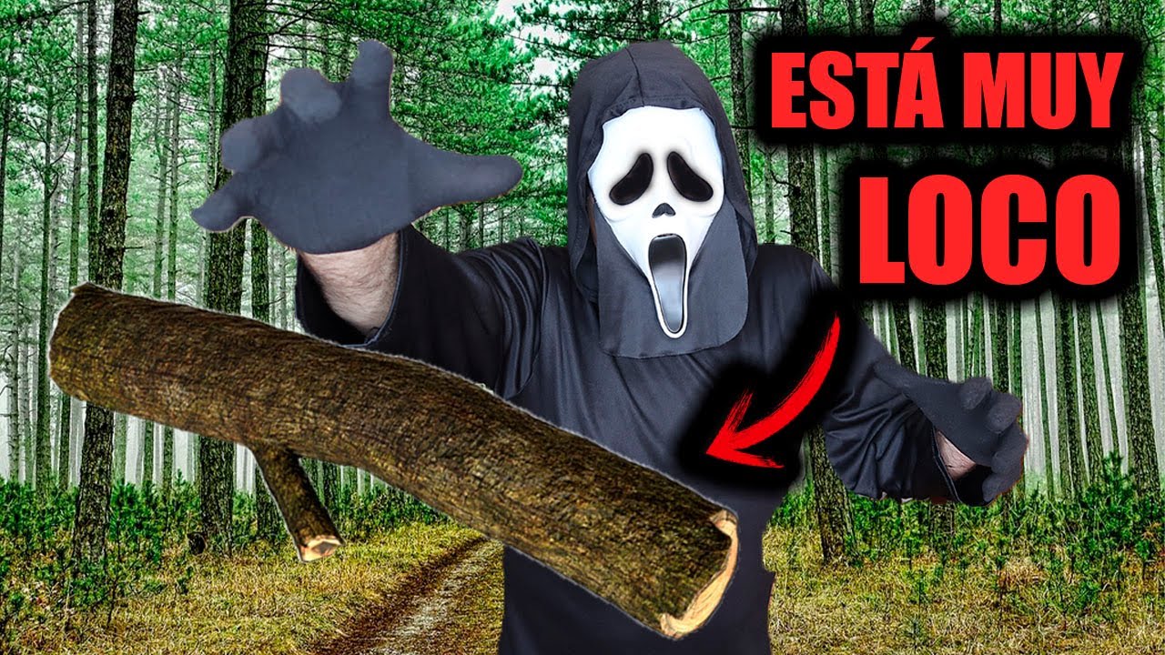 EL ENMASCARADO NOS LANZA UN TRONCO *nos salvamos de milagro*