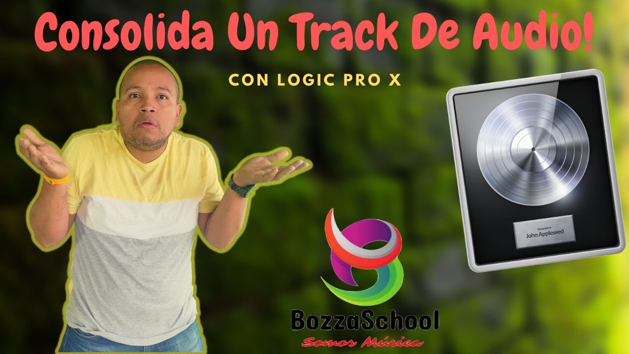 Opciones Para Consolidar Track De Audio - Logic Pro X