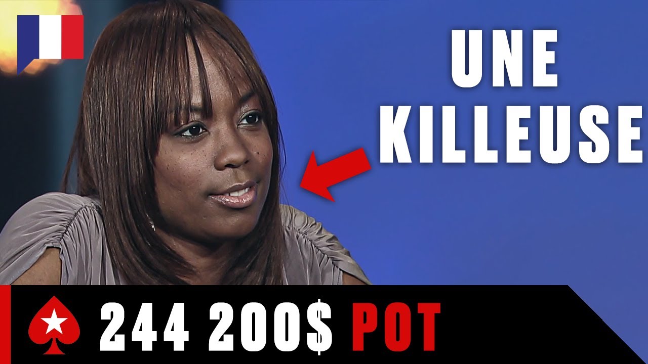 Cette Amatrice KILLEUSE ne recule pas devant 244 200 $ Pot ♠️ PokerStars en Français