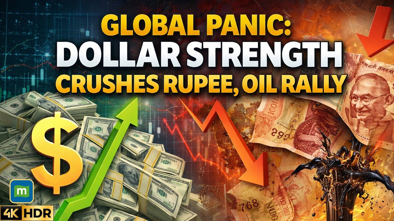 Market Panic: Dollar Surge Batters Rupee | Oil Crosses $100, Currency Under Pressure | 4K | N18G