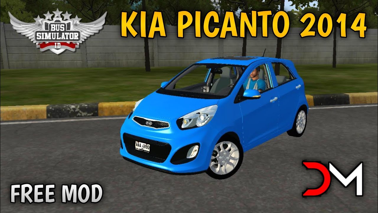 SHARE MOD KIA PICANTO 2014 || BUSSID