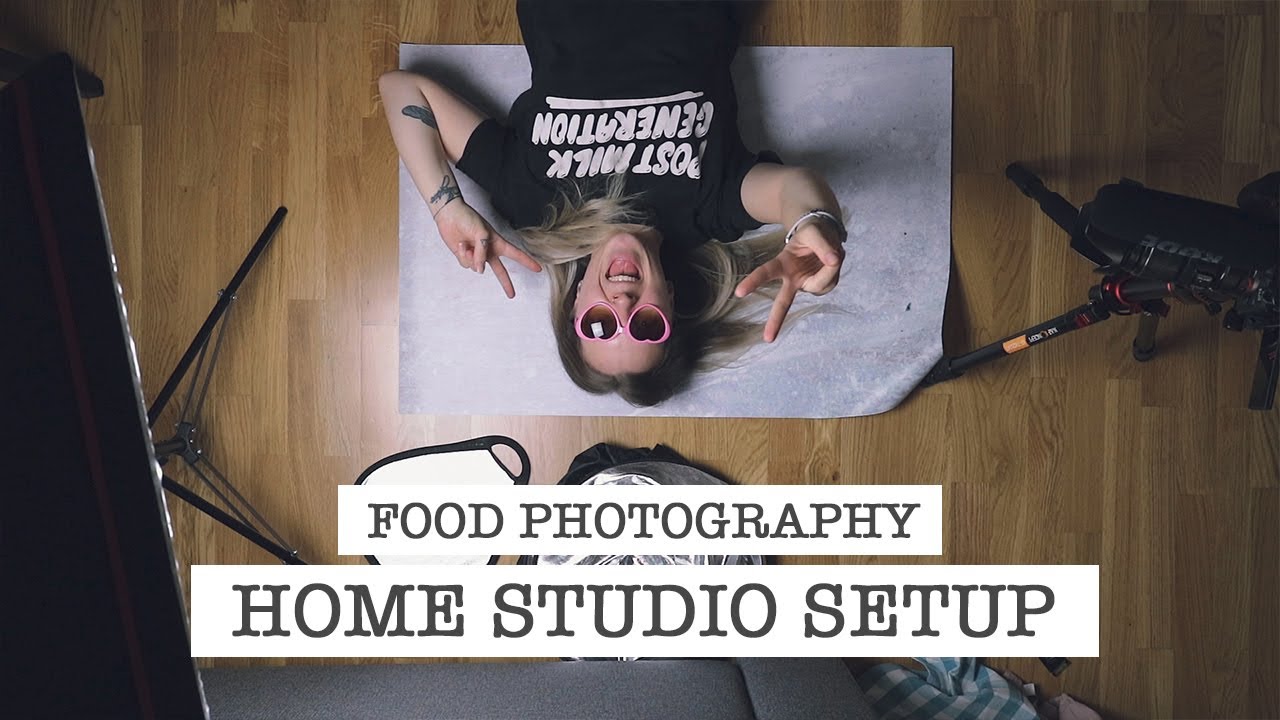 My Home Studio Setup for Food Photography | Camera, Lighting, Backdrops