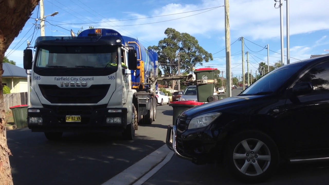 Fairfield garbage truck
