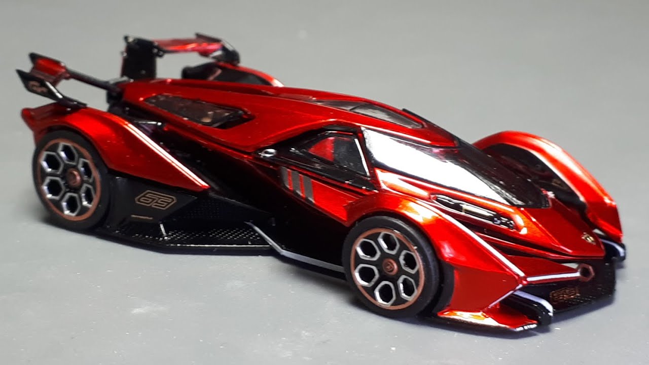1/64 Lamborghini V12 Vision GT by LMF diecast model car review Gran Turismo concept