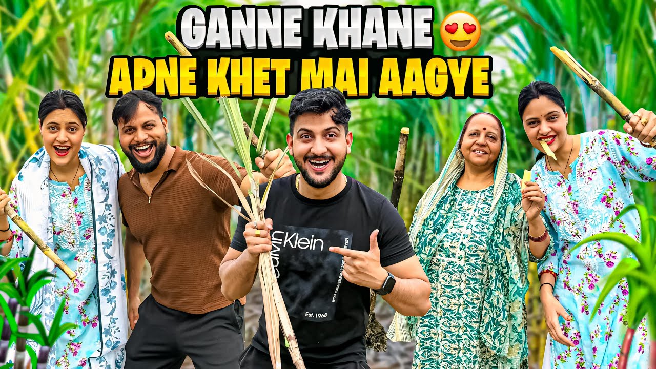 Ganne Khane Apne Khet Mai Aagye😍 | Vinay Thakur Vlogs