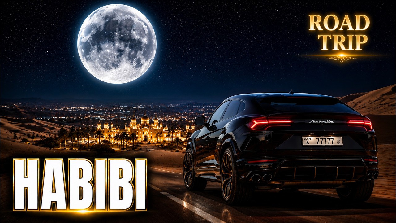 Habibi حبيبي &ndash; Moonlit Desert Vibes  Moonlight Road Trip 🌙 Uzbekistan Deep House Remix 2026