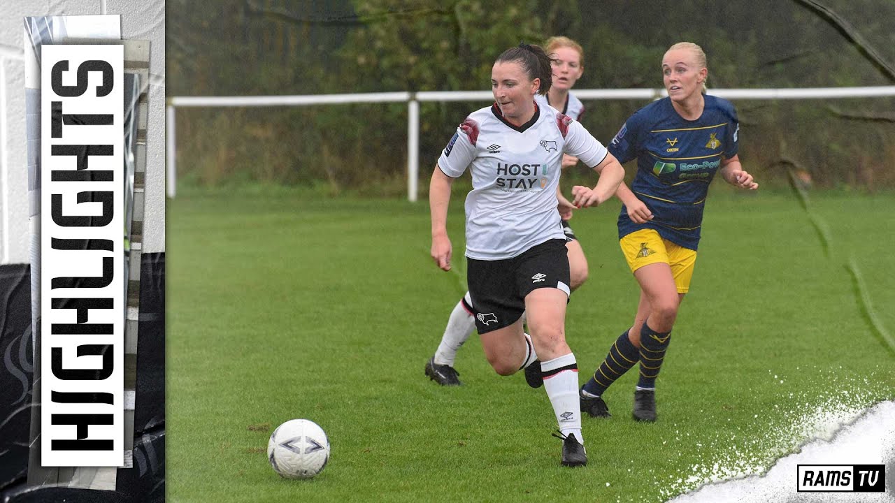 HIGHLIGHTS I Doncaster Rovers Belles Ladies Vs Derby County Women