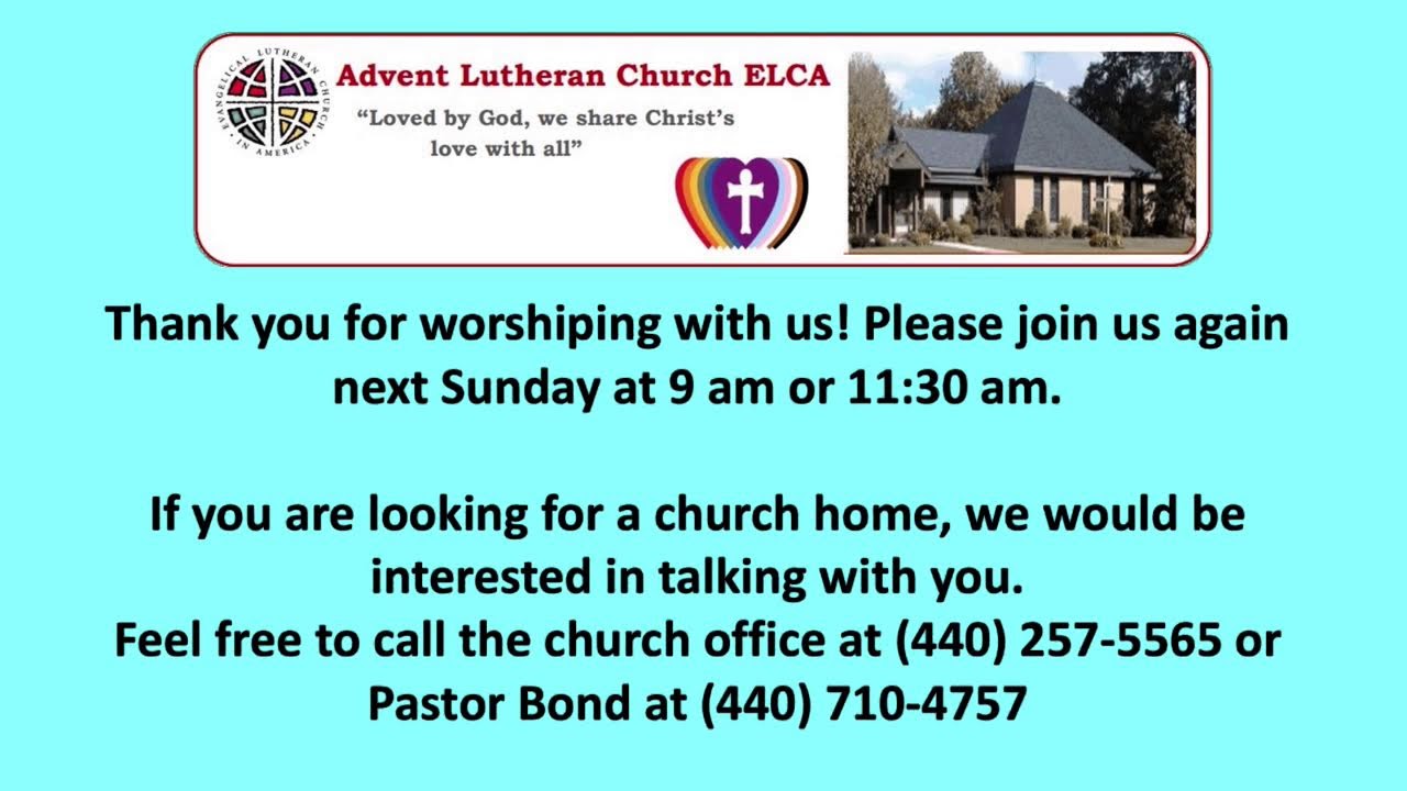 Mid-Week Lenten Service - February 25, 2026