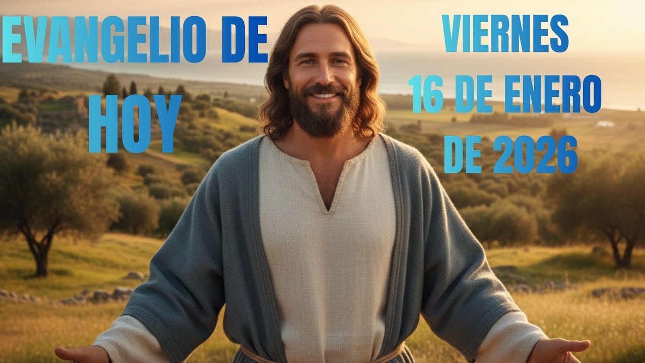 Evangelio de Hoy 16 de Enero 2026 | Jesús Perdona y Sana | Reflexión Profunda del Día