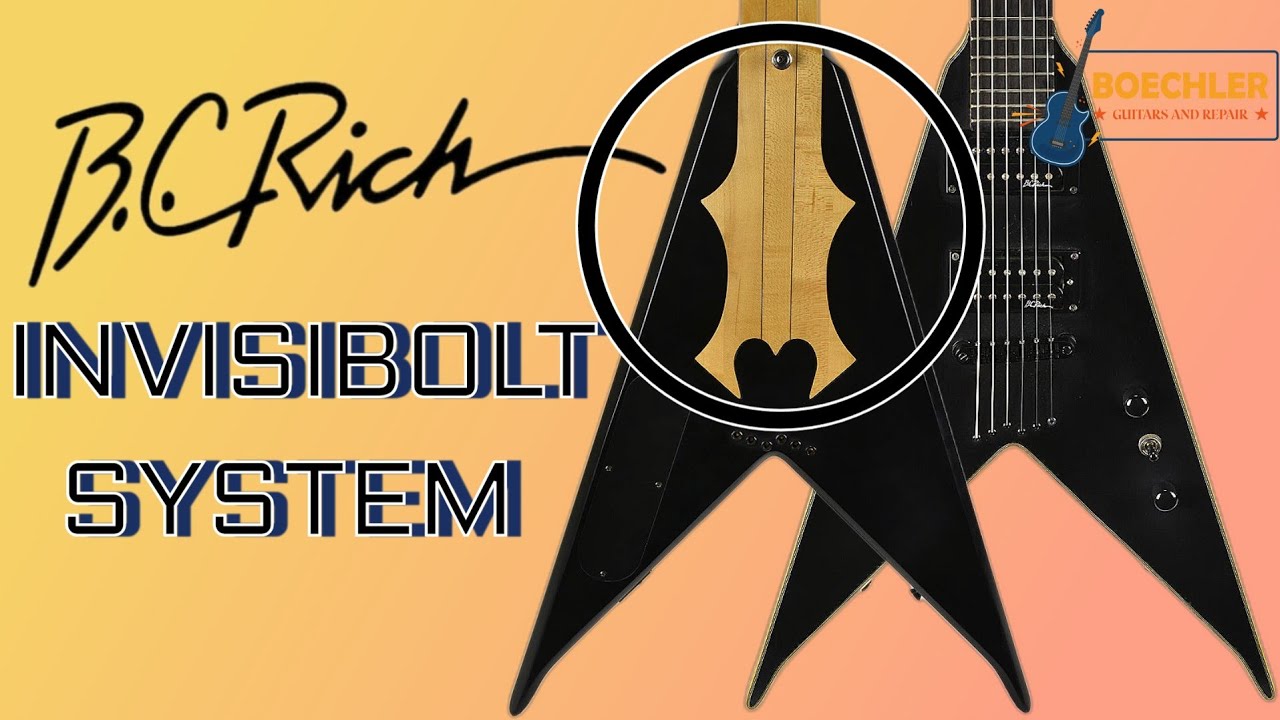 CRAZY B.C. Rich Neck Mount System - Special Edition Jr. V Invisibolt
