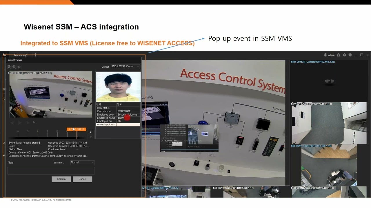 Pre Sales Training   Wisenet SSM VMS and Virtual Matrix May 2023