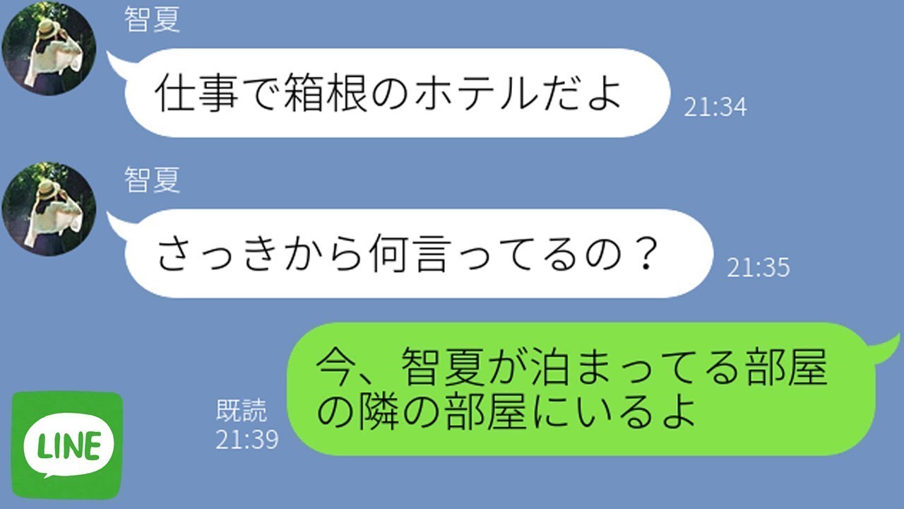 【LINE】嫁が浮気相手と泊まる部屋の隣の部屋を予約した【スカッとライン修羅場】