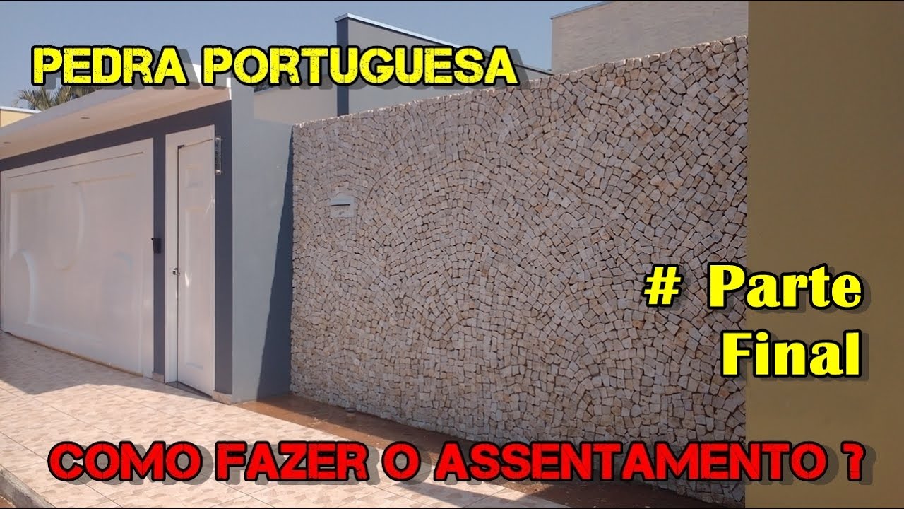 Pedra Portuguesa (passo a passo) parte final