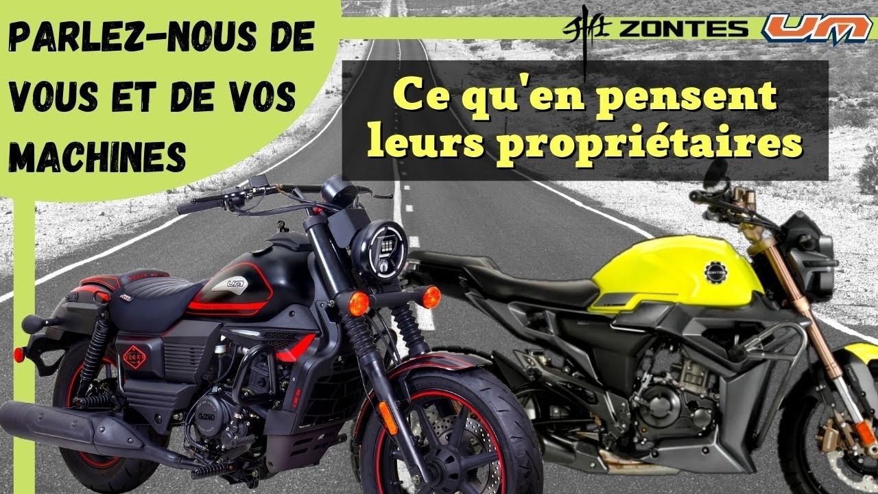 UM VEGAS - ZONTES SCRAMBLER - Présentations de leur propriétaire