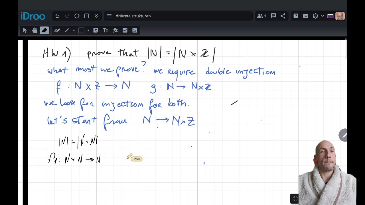 Daniel: Discrete Structures: Finite Combinatorics, Axiom of Choice & Strong Induction
