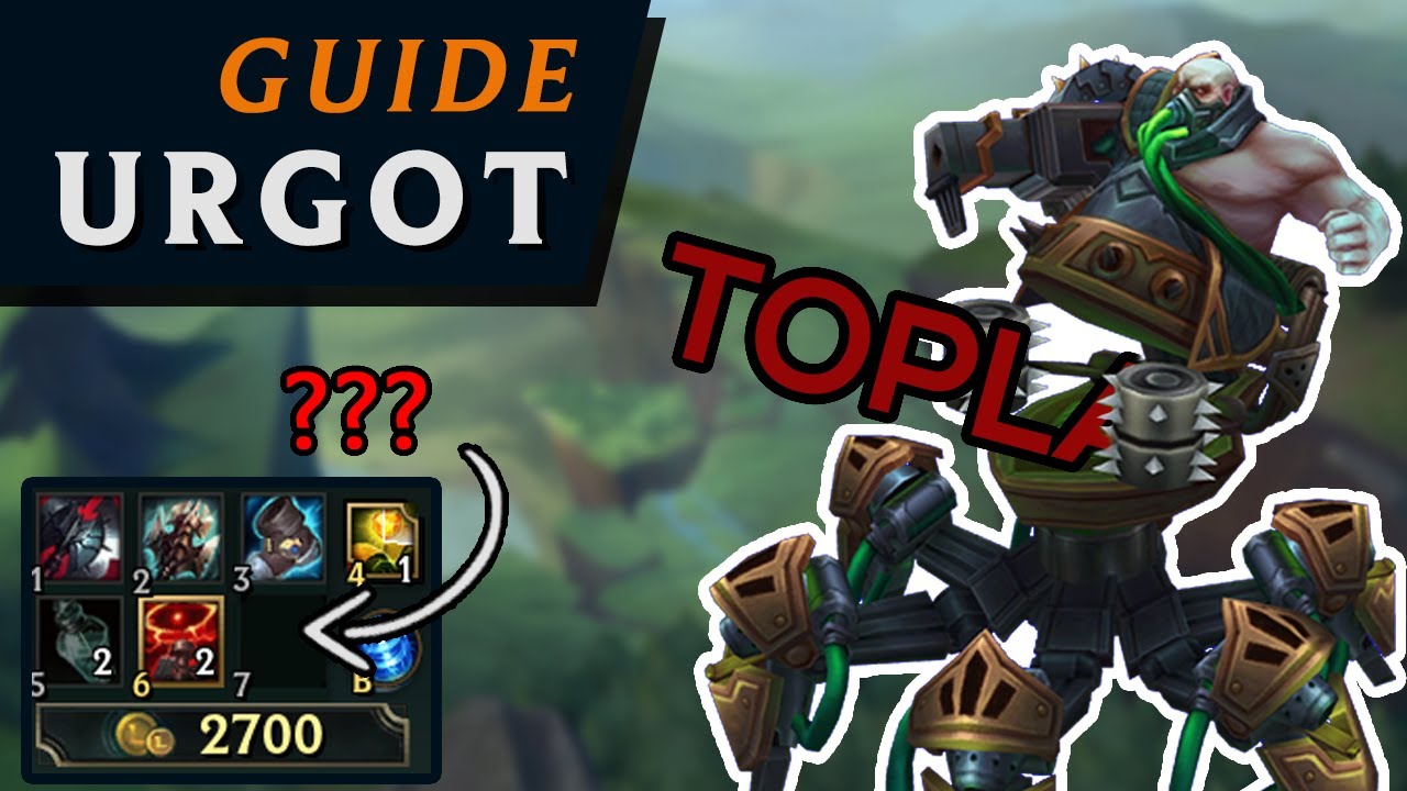 La technique des OTP URGOT pour crush la TOPLANE !