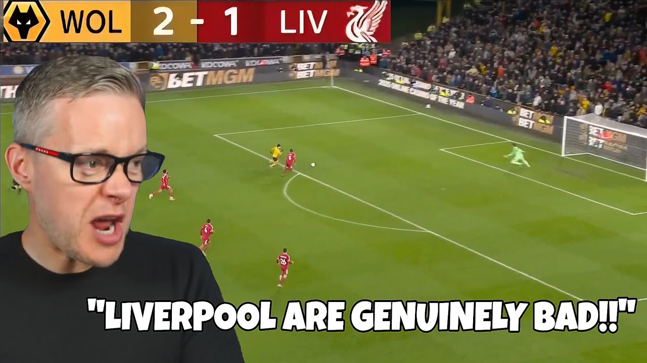 Mark Goldbridge Watches Wolves vs Liverpool
