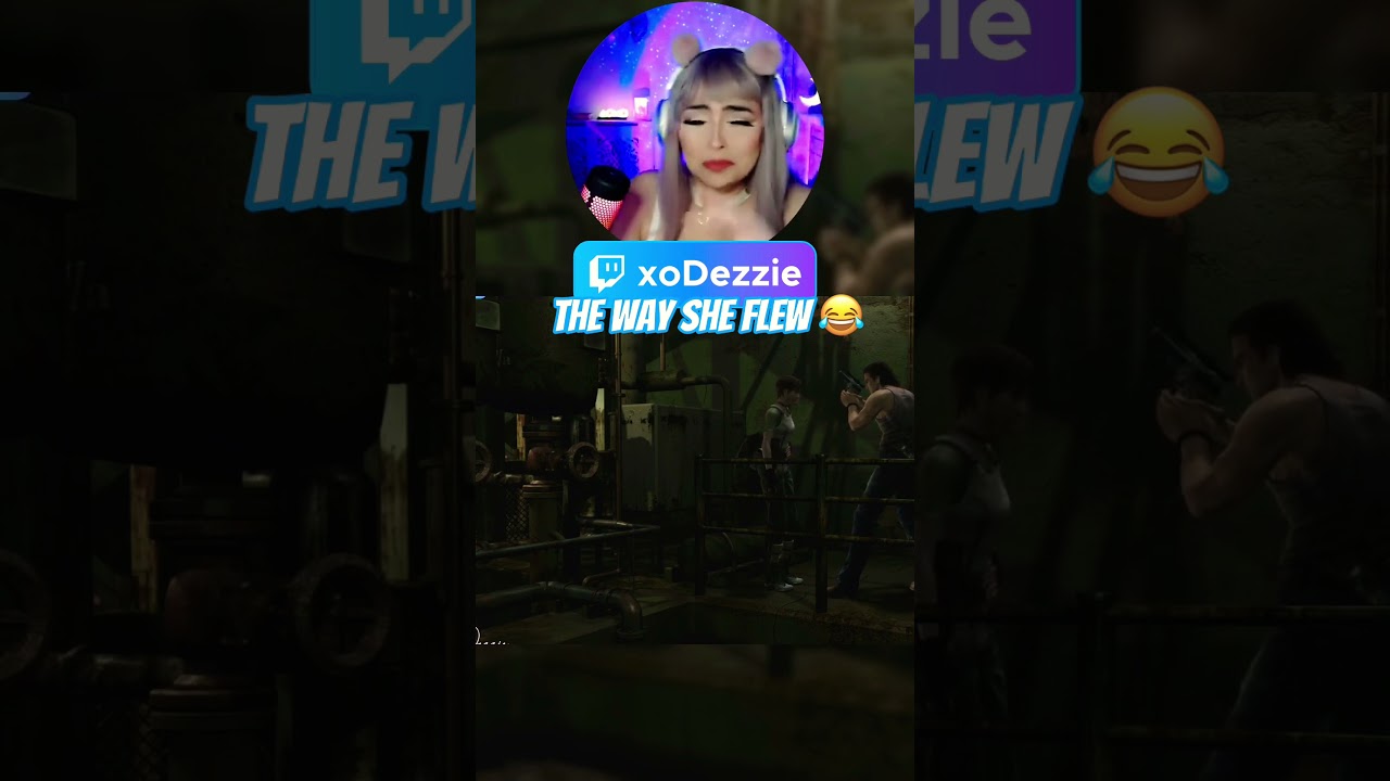 She got yeeted so hard 😂 