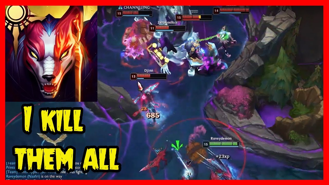 Rank 1 Naafiri 1V9 This Game | Raveydemon