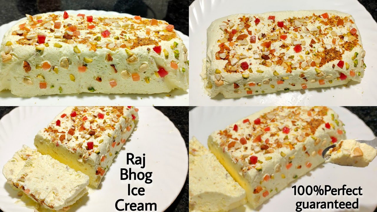 Rajbhog Ice Cream Recipe | Homemade Ice Cream | Royal Rajbhog Ice Cream | Icecream