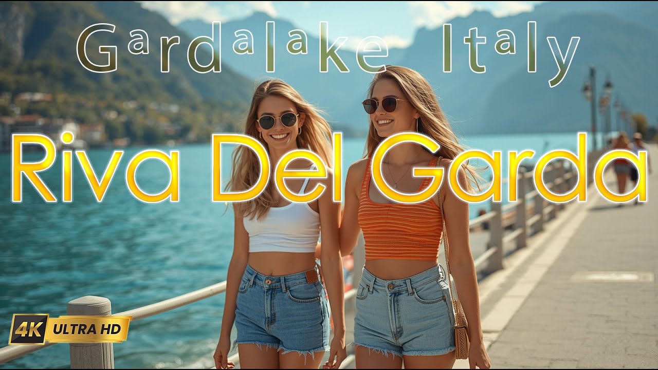 Walking Through Riva del Garda 🇮🇹 | Peaceful Street Walk Along Lake Garda’s Hidden Gem