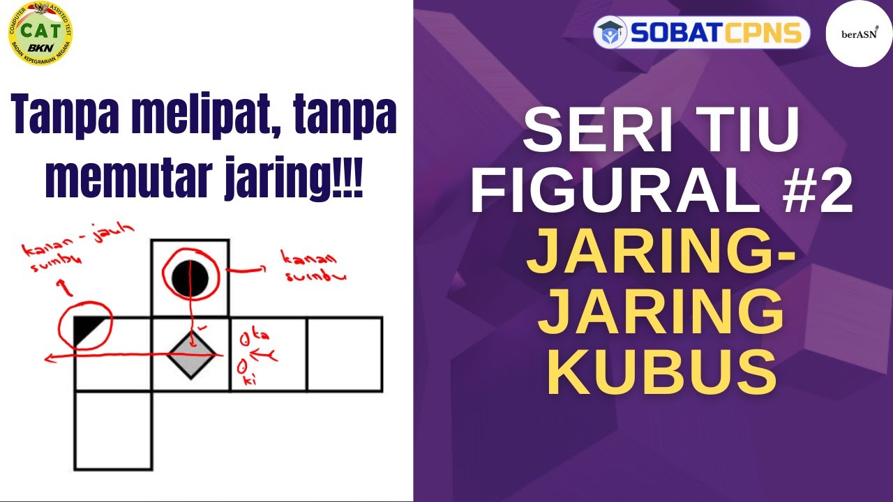 KENALI LEBIH DEKAT TRIK MATA DEWA UNTUK SOAL TIU JARING-JARING KUBUS 😎 CPNS 2021